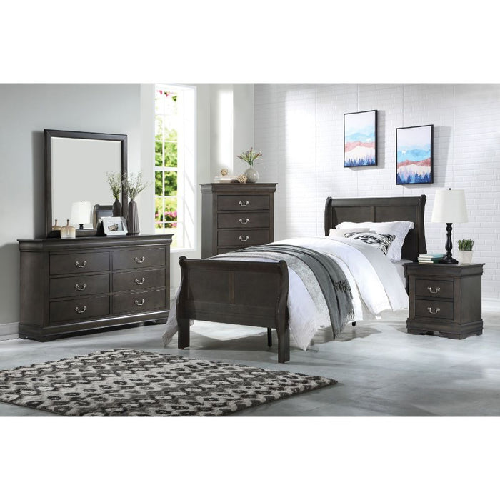 Louis Philippe Twin Bed - 26800T - In Stock Furniture