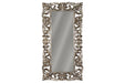 Lucia Antique Silver Finish Floor Mirror - A8010123 - Gate Furniture