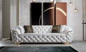 Lupino Ivory Velvet Sofa & Loveseat - LUPINOIVORY-SL - Gate Furniture