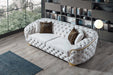 Lupino Ivory Velvet Sofa & Loveseat - LUPINOIVORY-SL - Gate Furniture