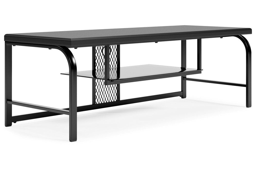 Lynxtyn Black 48" TV Stand - W400-110 - Gate Furniture