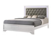 Lyssa Frost King LED Panel Bed - Gate Furniture