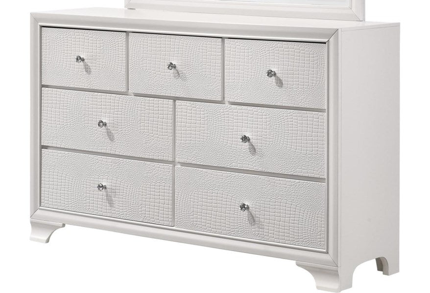 Lyssa Frost LED Panel Youth Bedroom Set - Gate Furniture