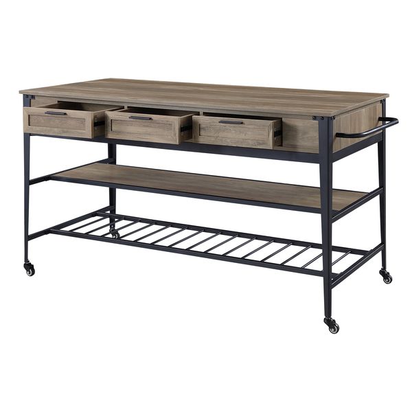 Macaria Kitchen Island - AC00402 - In Stock Furniture