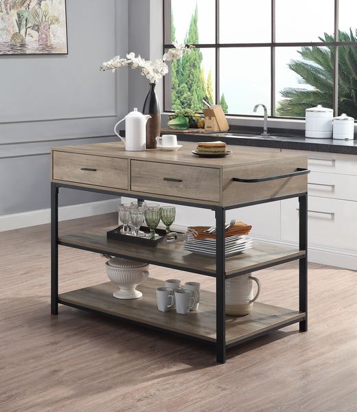 Macaria Kitchen Island - AC00403 - In Stock Furniture