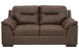 Maderla Walnut Loveseat - 6200235 - Gate Furniture