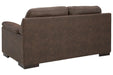 Maderla Walnut Loveseat - 6200235 - Gate Furniture