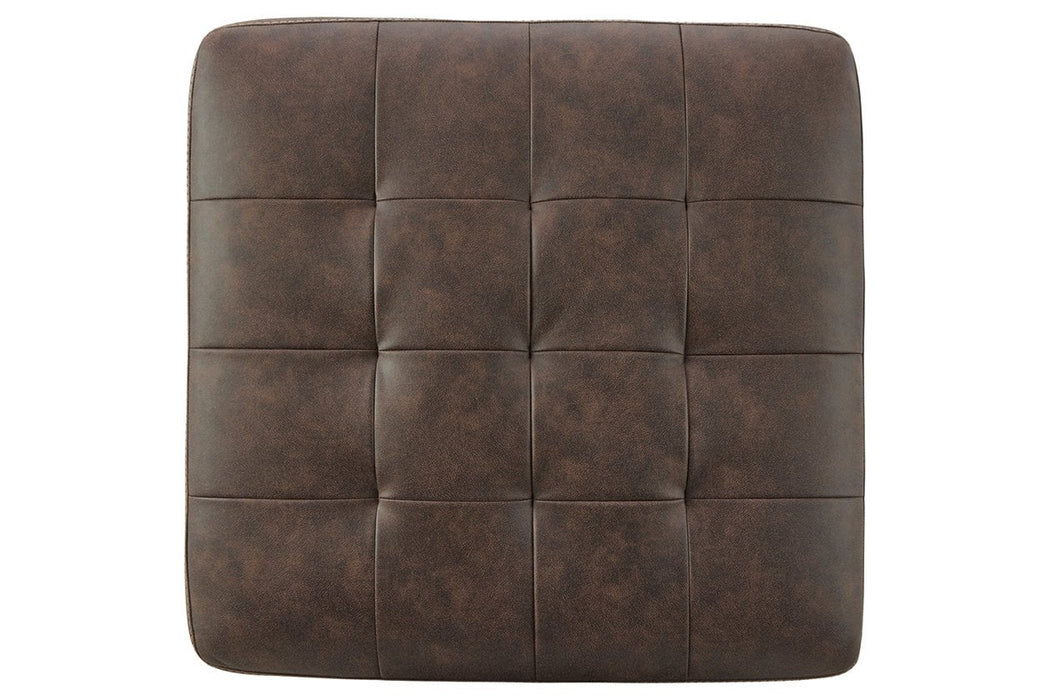 Maderla Walnut Oversized Accent Ottoman - 6200208 - Gate Furniture