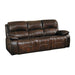 Mahala Brown Power Reclining Sofa - 8200BRW-3PW - Gate Furniture