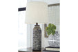 Mahima Black/White Table Lamp (Set of 2) - L235584 - Gate Furniture