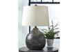 Maire Black/Gold Finish Table Lamp - L207294 - Gate Furniture