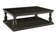 Mallacar Black Coffee Table - T880-1 - Gate Furniture