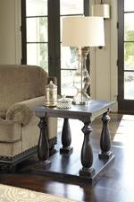 Mallacar Black End Table - T880-3 - Gate Furniture