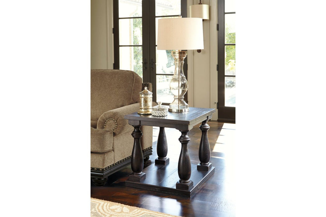 Mallacar Black End Table - T880-3 - Gate Furniture