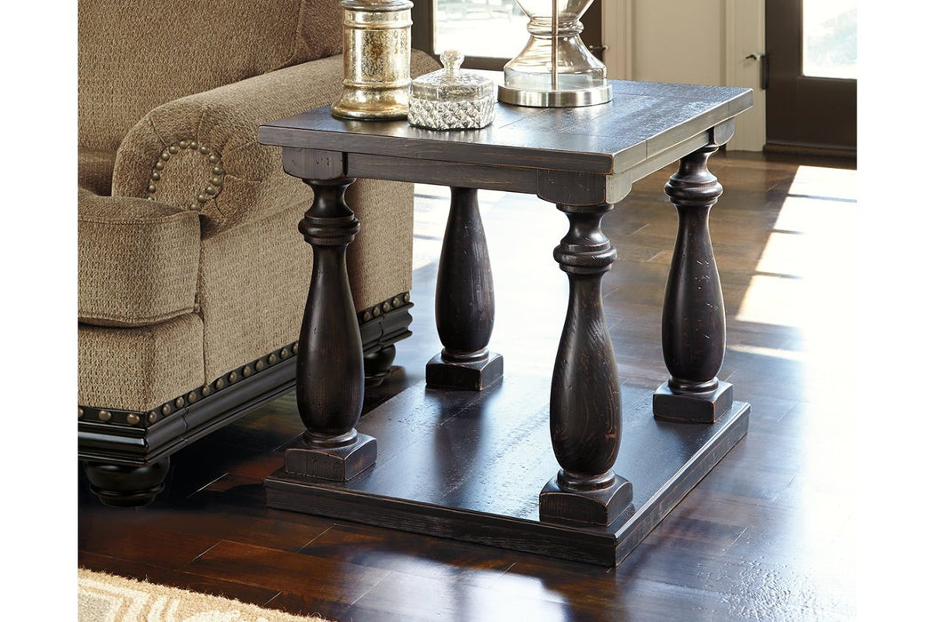 Mallacar Black End Table - T880-3 - Gate Furniture