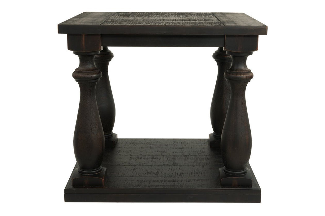 Mallacar Black End Table - T880-3 - Gate Furniture