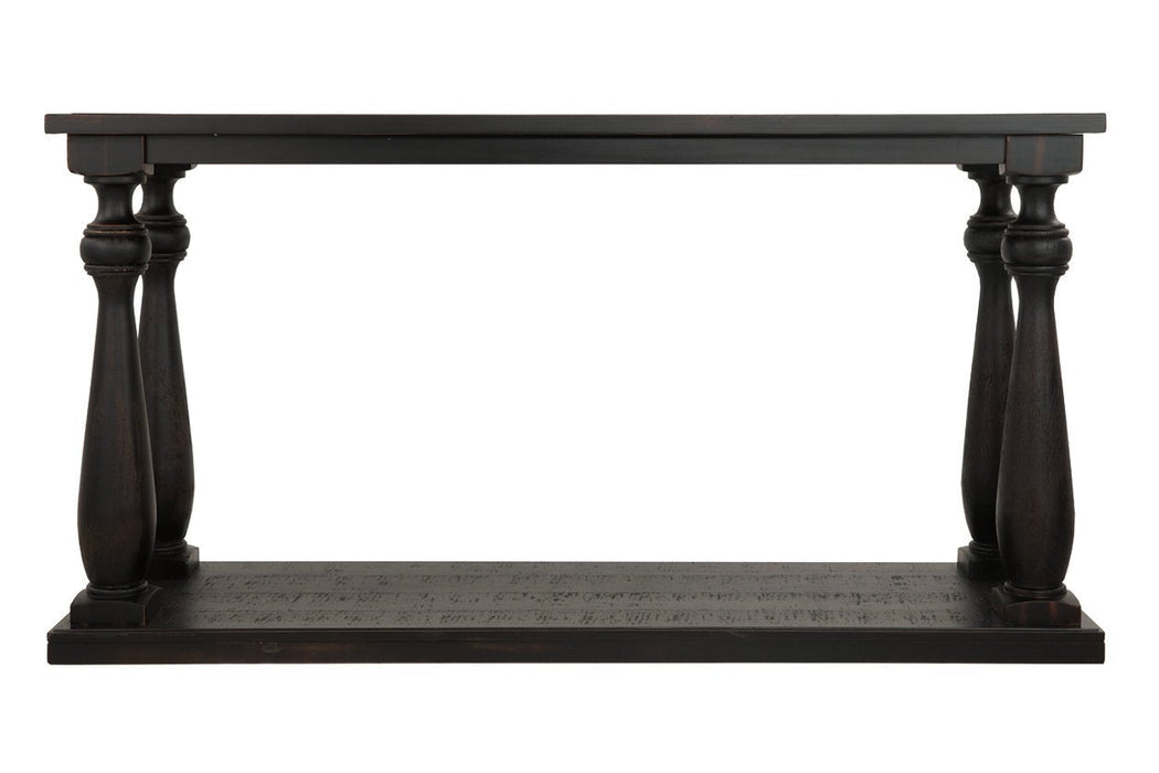 Mallacar Black Sofa/Console Table - T880-4 - Gate Furniture