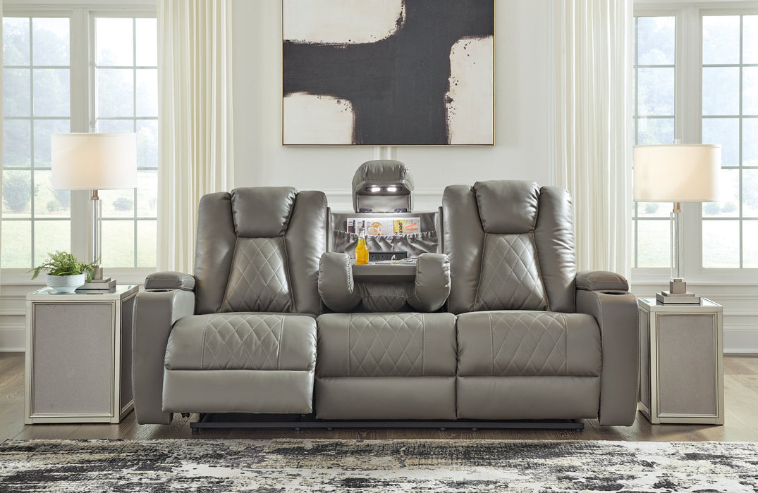 Mancin Reclining Sofa with Drop Down Table - 2970289 - In Stock Furniture