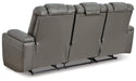 Mancin Reclining Sofa with Drop Down Table - 2970289 - In Stock Furniture