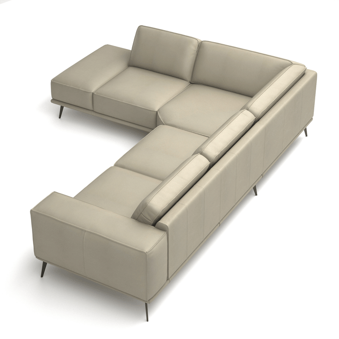 Manhattan Off White Sectional - i38329 - Gate Furniture