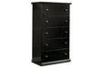 Maribel Black Chest of Drawers - B138-46 - Gate Furniture