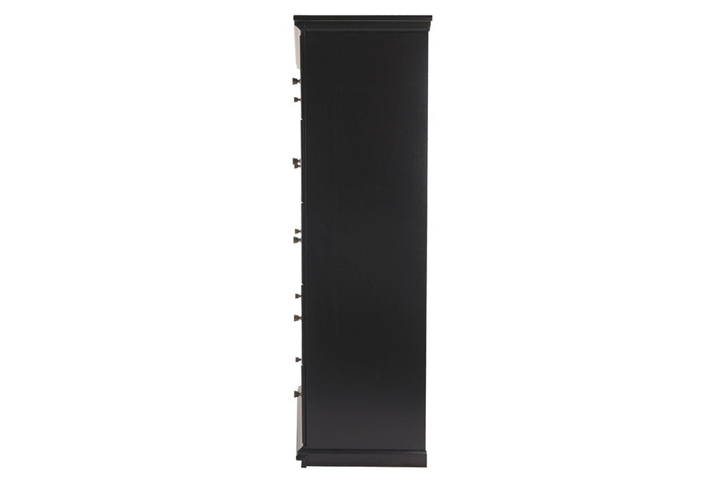 Maribel Black Chest of Drawers - B138-46 - Gate Furniture