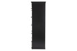 Maribel Black Chest of Drawers - B138-46 - Gate Furniture