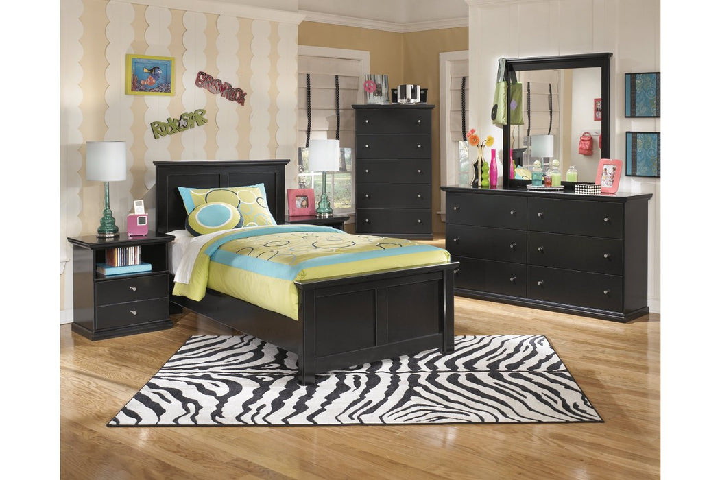 Maribel Black Chest of Drawers - B138-46 - Gate Furniture