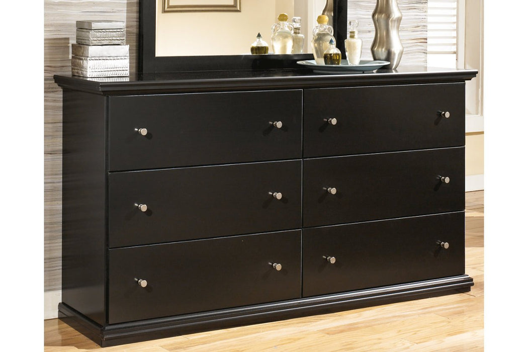 Maribel Black Dresser - B138-31 - Gate Furniture