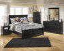 Maribel Black Panel Bedroom Set - Gate Furniture