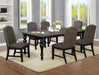 Mariella Brown Dining Room Set - Gate Furniture