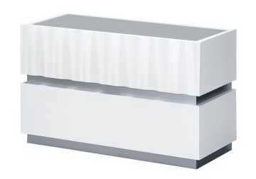 Marina Nightstand White - i32469 - In Stock Furniture