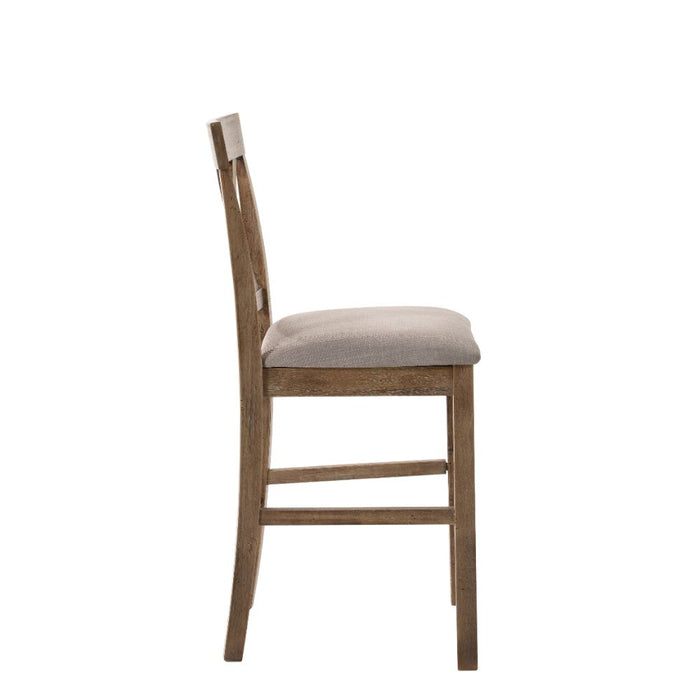 Martha II Counter Height Chair (2Pc) - 70832 - In Stock Furniture