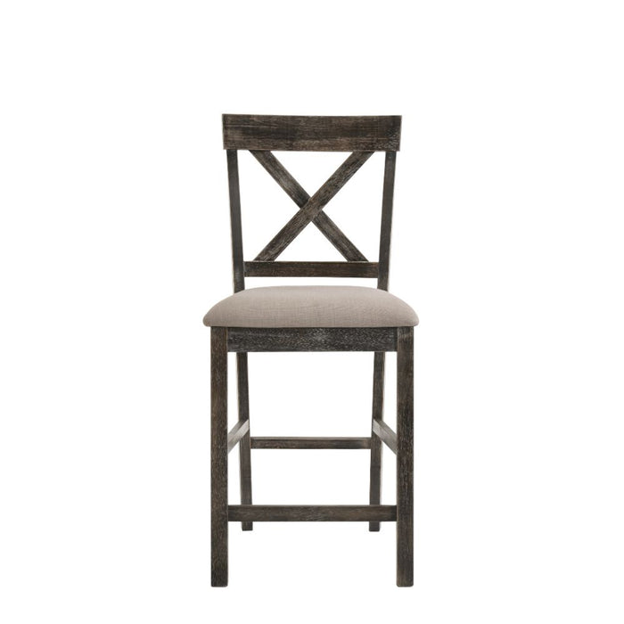 Martha II Counter Height Chair (2Pc) - 73832 - In Stock Furniture