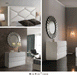 Martina Lux Bedroom Storage White, M152, C152, E100 Set - Gate Furniture