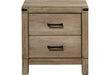 Matteo Light Brown Nightstand - B3200-2-T - Gate Furniture