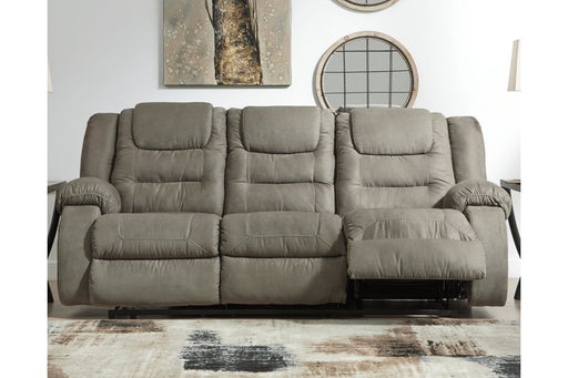 McCade Cobblestone Reclining Sofa - 1010488 - Gate Furniture