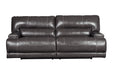 McCaskill Gray Reclining Sofa - U6090081 - Gate Furniture