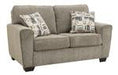 McCluer Mocha Loveseat - 8100335 - Gate Furniture