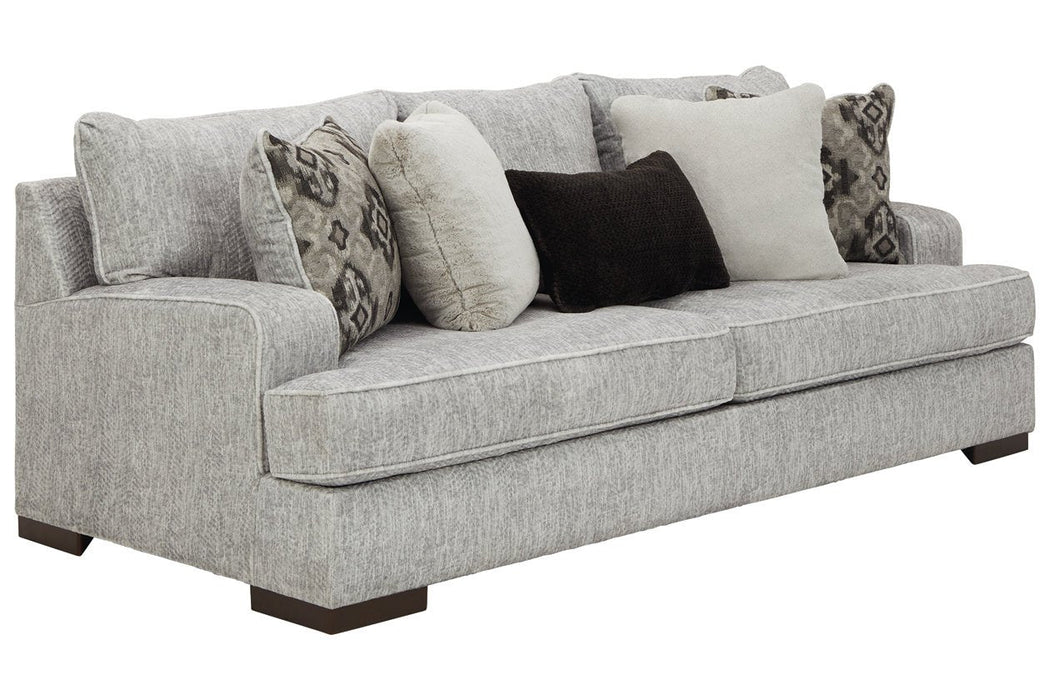 Mercado Pewter Sofa - 8460438 - Gate Furniture