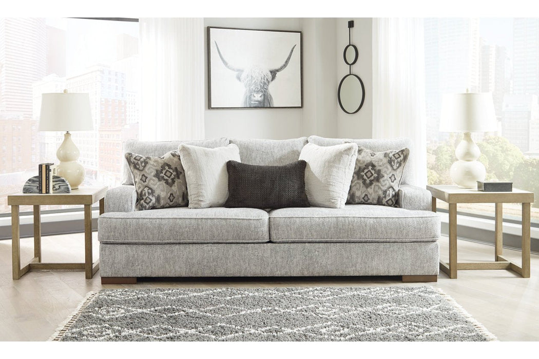 Mercado Pewter Sofa - 8460438 - Gate Furniture