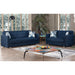 Miami 64 in. Convertible Sleeper Loveseat in Navy Blue with Storage - LS-MIAMI - In Stock Furniture