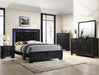 Micah Black Dresser - B4350-1 - Gate Furniture