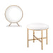 Midriaks Vanity Mirror & Stool - AC00723 - In Stock Furniture