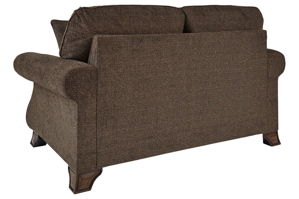 Miltonwood Teak Loveseat - 8550635 - Gate Furniture