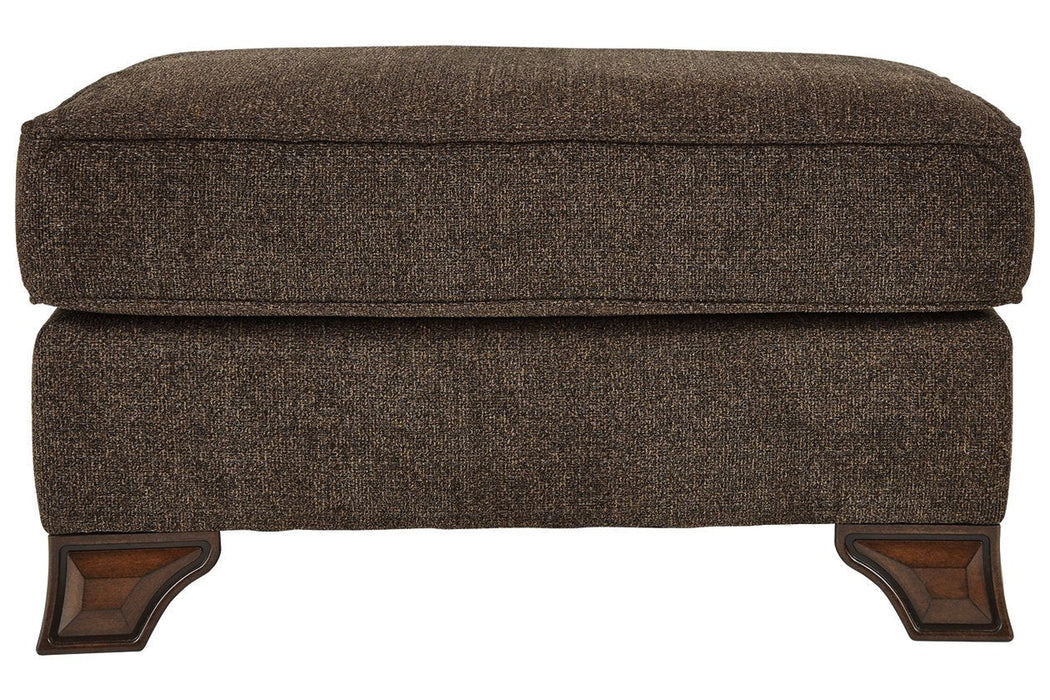 Miltonwood Teak Ottoman - 8550614 - Gate Furniture