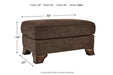 Miltonwood Teak Ottoman - 8550614 - Gate Furniture