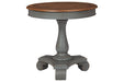 Mirimyn Gray/Brown Accent Table - A4000380 - Gate Furniture