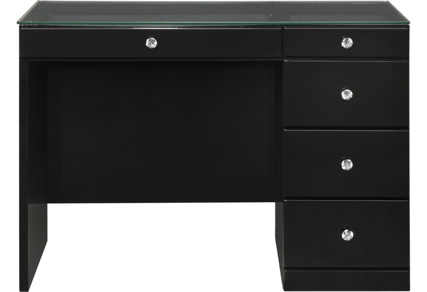 Morgan Black Vanity small - Gate Furniture