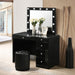 Morgan Black Vanity small - Gate Furniture